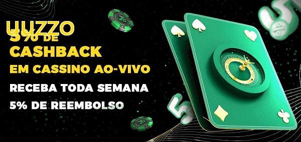 Promoções do cassino ao Vivo uuzzo
